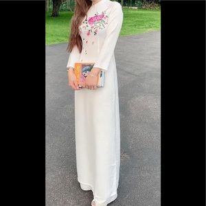 Vietnamese ao dai and pant set size S